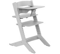 Chaise haute évolutive Nala Grise avec tablette