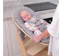 Chaise haute évolutive Nala Naturel avec set nouveau-né