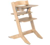 Chaise haute évolutive Nala Naturel avec tablette