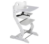 Chaise haute évolutive pour bébé blanc TU