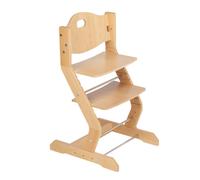 Chaise haute évolutive pour bébé bois naturel TU