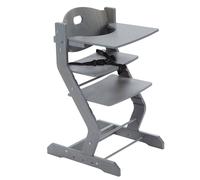 Chaise haute évolutive pour bébé gris TU