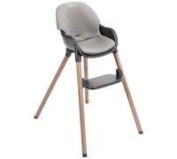 Graco Presti Chaise haute 3 en 1 (6 mois à environ 27,3 kg/6 ans), légère à 4,75 kg, pliable compacte, facilement portable, 3 modes différents pour la longévité, gris steeple fashion