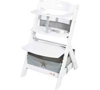 Chaise haute évolutive - ROBA - LIV UP - De 6 mois jusqu'a 70 kg - Set organisateur inclus - Blanc Blanc