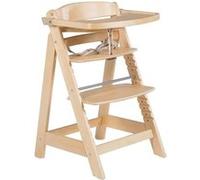 Chaise haute évolutive ROBA Sit Up Click & Fun bois naturel 3 points jusqu’à 70 kg Marron G