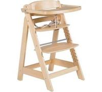 Chaise haute évolutive - ROBA - SIT UP CLICK & FUN - Plateau repas amovible - Hauteur réglable - Jusqu'a 70 Kg - Bois Naturel G