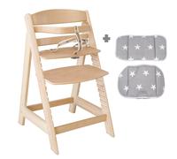 Chaise Haute Évolutive Roba Sit Up Iii - Bois Naturel - Pour Bébé De 6 Mois À 6 Ans Beige