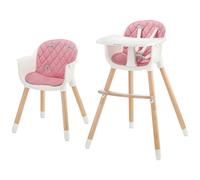 Chaise haute évolutive Sienna Pink