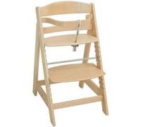 Chaise Haute Évolutive Sit Up III en Bois - ROBA - Réglable en Hauteur - Naturel blanc G