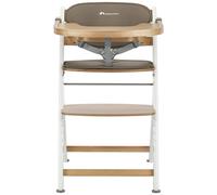 Chaise haute évolutive Timba 2 avec coussin Light Wood-Beige