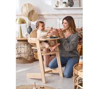 VERTBAUDETChaise haute évolutive Woody 2 VERTBAUDETboisTU