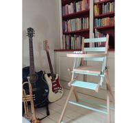 Chaise Haute Extra-Pliante Hybride Bicolore Vert D'eau Vert