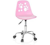 Chaise haute / fauteuil pivotant FANCY I pink hjh OFFICE rose G