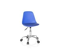 Fauteuil de bureau HJH Office Chaise haute / fauteuil pivotant FANCY II bleu