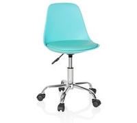 Chaise haute / fauteuil pivotant FANCY II turquoise hjh OFFICE Turquoise G