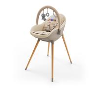 Chaise haute FINI UP 2 en 1 beige