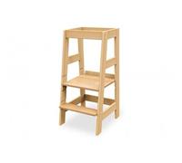 Pinolino Kinderträume Fino Chaise haute en tissu Siège rigide Bois