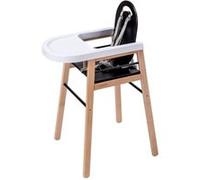 Chaise haute fixe Lili Hybride Noir Noir G