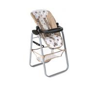 Chaise Haute Inclinable Et Pliable, Oursons - Pour Poupee Et Poupon - Accessoire Repas - Jeu D'imitation - Set Jouet Fille + Carte