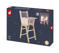 Janod Chaise haute Candy Chic Blanc/Rose 3-6 ans Enfants