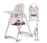 Chaise haute LASTREE rose