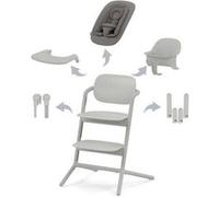 Chaise haute LEMO 4en1 SET Suede Grey - CYBEX - Gris Gris G
