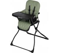 Bébé Confort Chaise haute Lily – 6 mois–3 ans, 9–15 kg, légère 4 kg, pliage 1 main, Mineral Green
