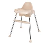Chaise haute multifonction avec plateau réglable et repose-pieds - Chaise de salle à manger parfaite pour manger à la maison dans la cuisine et la salle à manger - Facile à nettoyer - Design peu