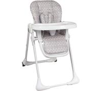 Chaise haute multipositions - BAMBISOL - Inclinable - Jusqu'a 3 ans - Beige / Blanc