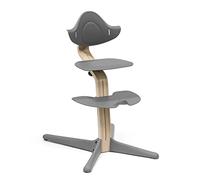 Chaise haute Nomi Natural Grey - Stokke