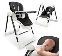 Chaise haute Nukido Elite noire
