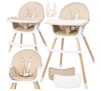 Chaise haute pliable 3 en 1 BITEO pour enfants