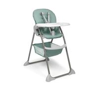 Hauck Chaise haute Sit N Fold pliable – 6 mois à 15 kg, harnais 5 pts, dossier régl., Dusty Mint
