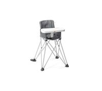 Chaise haute pliable Pop 'N Dine - Avec sac de transport - Tablette porte-gobelet - Déhoussable et lavable