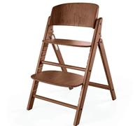 CYBEX Gold Chaise haute CLICK & FOLD, évolutive, de 3 à 99 ans, utilisable dès la naissance avec des accessoires séparés, hêtre, Dark Natural