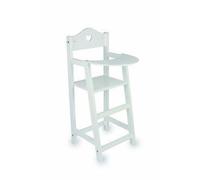 Chaise Haute Poupée En Bois
