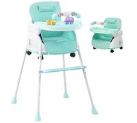 Chaise haute pour bébé pour bébé - Chaise inclinable 0-36 mois avec fonction balançoire et plateau réglable pour un maximum de confort de l'enfant