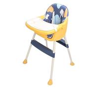 Chaise Haute pour bébé, Rehausseur Réglable en Hauteur avec Plateau pour bébé, Table à Manger, avec Pied Antidérapant et Harnais de sécurité, Siège de Chaise D'alimentation, Sûr