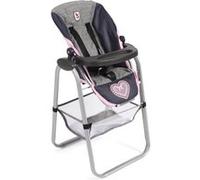 Bayer-Chic Chaise haute pour poupées Bleu foncé