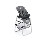 Bayer-Chic Chaise haute pour poupée 655 76 Jeans gris