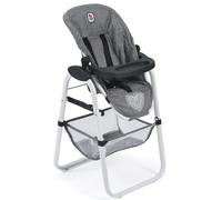 Bayer-Chic Chaise haute pour poupée 655 76 Jeans gris