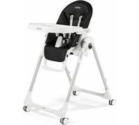Peg Perego Prima Pappa Follow Me, chaise haute, Noir (Licorice)