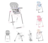 Chaise Haute Réglable évolutive Cryspi Lorelli gris