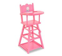 Corolle Chaise haute 2 en 1 pour poupon 36 et 42 cm dès 3 ans Rose