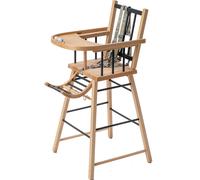 Chaise haute traditionnelle André hybride anthracite