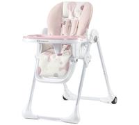 Chaise haute Yummy Pink