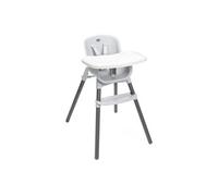 Chicco, Chaise Haute Évolutive, Polly Zest pour Bébés de 6 Mois à 40 kg, Chaise Haute avec Siège lavable, Harnais 5 Points et Plateau Amovible, Pliage Compact, Légère et Peu encombrante