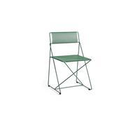 Chaise HAY X-Line en Acier Thermolaqué/vert Poireau