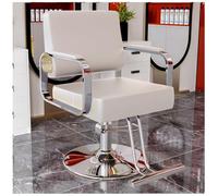 Chaise hydraulique réglable pour salon de beauté avec roulement à 360 degrés et dossier ergonomique pour coiffeurs et professionnels du spa