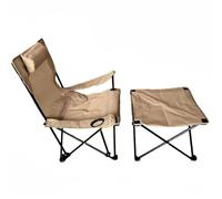 Chaise inclinable pliable | Fauteuil relax portable avec structure stable | assise ergonomique confortable avec structure stable pour jardin, camping, plage, piscine, balcon terrasse